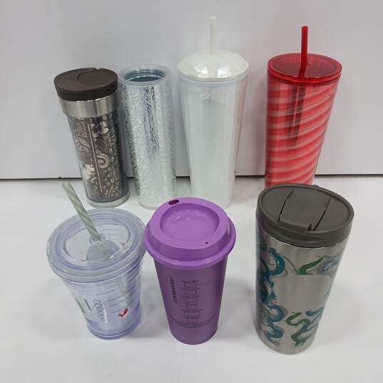 Bundle of 7 Assorted Starbucks Cups & Mugs image number 2