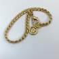 Designer Givenchy Gold-Tone Lobster Clasp Curb Link Chain Bracelet image number 1