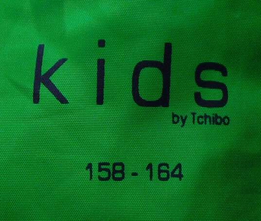 Kid's Green, Blue & Orange Winter Coat Size 158-164 image number 3