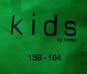 Kid's Green, Blue & Orange Winter Coat Size 158-164 image number 3