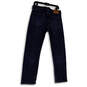 Womens Blue Denim Medium Wash Pockets Stretch Straight Leg Jeans Size 32/32 image number 2