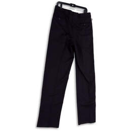 NWT Mens Blue Pleated Straight Leg Pockets Dress Pants Size 40X34 alternative image