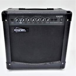 Kramer Brand KA22R Model Black Electric Guitar Amplifier w/ Power Cable