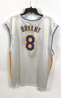 Reebok NBA Lakers Bryant #8 White Jersey - Size XXXL alternative image
