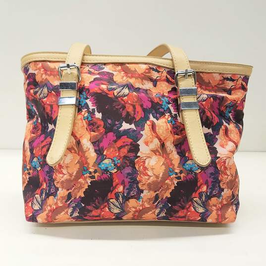 Nicole Miller New York Shoulder Bag Floral Print, Multicolor image number 2
