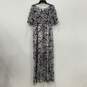NWT BCBGeneration Womens Multicolor Floral Short Sleeve Maxi Dress Size L image number 1
