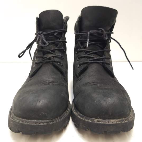 Timberland Leather 6 Inch Boots Black 5 image number 4