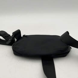 Womens Black Pockets Adjustable Strap Zip Everywhere Belt Fanny Pack alternative image