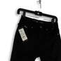NWT Womens Black Denim Dark Wash Pockets Skinny Leg Jeans Size W26 L27 image number 3
