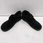 Clarks Fur Collar Ankle Bootie Style Slippers Size 9M image number 2