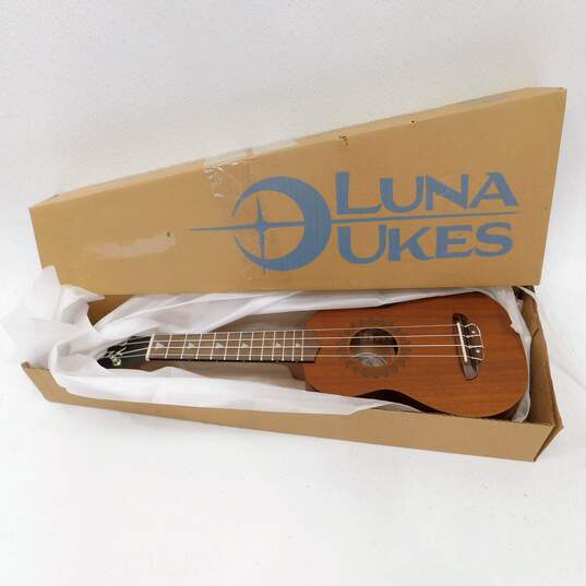 Luna Brand UKE VM SOPRANO Model Soprano Ukulele w/ Original Box image number 1