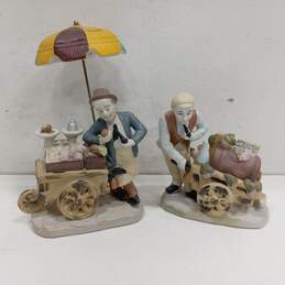 Pair of Vintage Mira's Collection Salesman Figurines