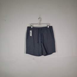 Mens Regular Fit Drawstring Waist Slash Pockets Athletic Shorts Size XL