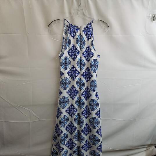 Ann Taylor Factory Women's Blue Polyester Long Dress Size 0 image number 2