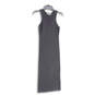 Womens Black Sleeveless Wide Strap Round Neck Midi Tank Dress Size Small image number 1
