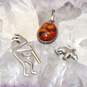 Assortment of 3 Sterling Silver Pendants - 6.6g image number 1