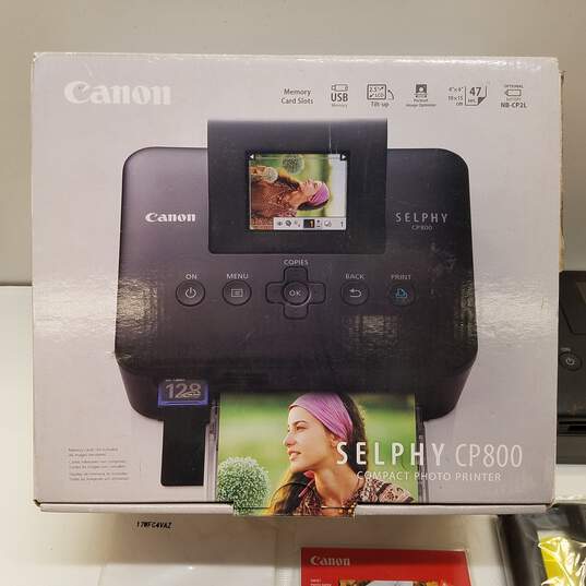 Canon Selphy CP800 Compact Photo Printer image number 4
