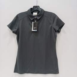 Nike Women's Gray Polo Golf Shirt Size S W/Tags
