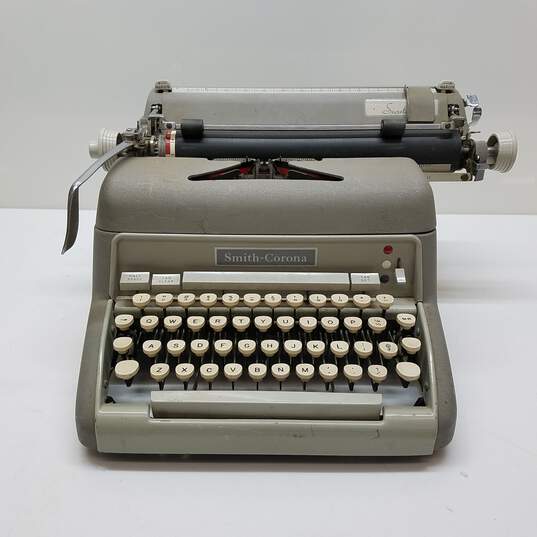 Vintage Smith-Corona Secretarial Typewriter image number 1