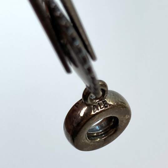 Designer Pandora S 925 ALE Sterling Silver Snake Chain Bracelet With Charm image number 4