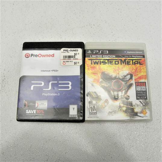 Buy the PlayStation 3 PS3 Super Slim 250gb 4 Games - IOB | GoodwillFinds