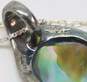 2 - 925 Sterling Silver Abalone Pendant Necklaces image number 5