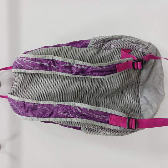 Lightweight Purple/Gray Backpack image number 2