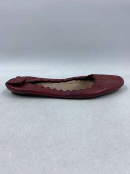 Authentic Chloe Red Slip-On Flat W 6.5