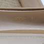Prada Patent Leather Nude Peep Toe Wedges Women's Size 9.5 image number 6