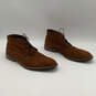 Mens TORSDI4 Brown Suede Round Toe Lace-Up Classic Chukka Boots Size 11 image number 4