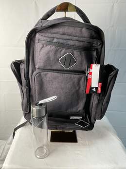 Eastsport Steel Gray Backpack w/Water Container