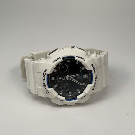 Designer Casio G-Shock GA-100B-7A Adjustable Strap Digital Wristwatch image number 3