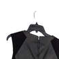 NWT Womens Black Sleeveless Back Zip Knee Length Sheath Dress Size 10 image number 4