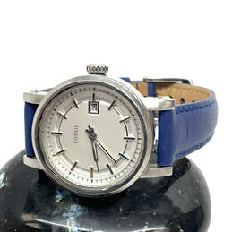 Designer Fossil ES-3908 Silver-Tone Stainless Steel Analog Wristwatch