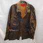 Fcuk Jeans Long Sleeve Full Button Up Jacket Size L image number 1