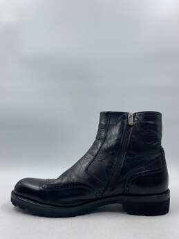 Authentic BALLY Black Brogue Shearling Boot M 8.5F alternative image