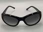 Womens NR3723 Black Framed Polarized Lens Rectangle Sunglasses W-0331759-I image number 1