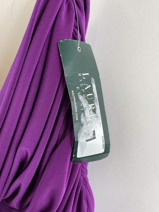 Lauren Ralph Lauren Purple Evening Dress Dress 14 NWT image number 4