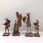 Bundle of 4 Mexican Folk Art Paper Mache Figurines image number 2