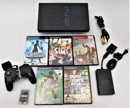 Sony PlayStation 2 PS2 With 5 Games Like God of War & Others