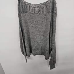 Free People Grey Off Shoulder Sweater