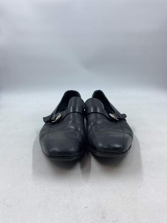 Authentic Gucci Black Loafer Dress Shoe Men 11 image number 3