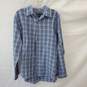 Michael Kors Plaid Long Sleeve Shirt Size L image number 1