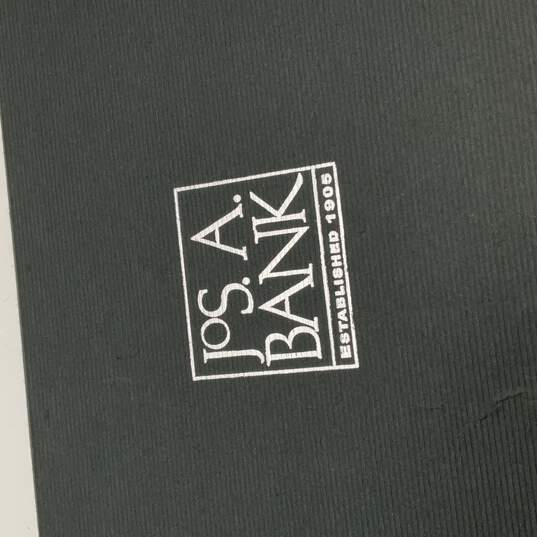 NWT Mens Black Silver Printed Classic Designer Pointed Adjustable Silk Neck Tie image number 4