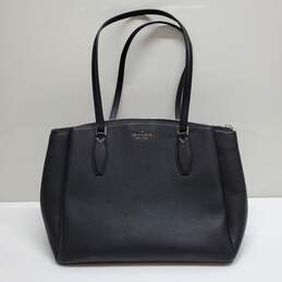 Kate Spade New York Black Tumbled Leather Tote/ Shoulder Bag