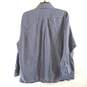 Michael Kors Men Blue Plaid Button Up Shirt XL image number 3