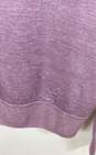 NWT Falconeri Mens Purple Cashmere Long Sleeve Classic Pullover Sweater Size M image number 5