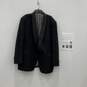 Christian Dior Mens Black Shawl Collar One-Button Blazer Size 50L W/COA image number 1