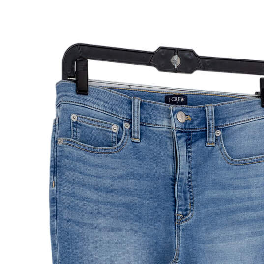 Womens Blue Denim Medium Wash 5-Pocket Design Skinny Leg Jeans Size 28 image number 3