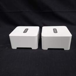 Pair of White Sonos Music Systems (Model S15 And Connect) alternative image